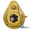 A & I Products Shear Bolt Clutch, Type KB61/20, 1 3/8" 6 Spline, QD Pin (M10X60-8.8 Bolts) 6" x5" x4" A-W345231 - alternate 5